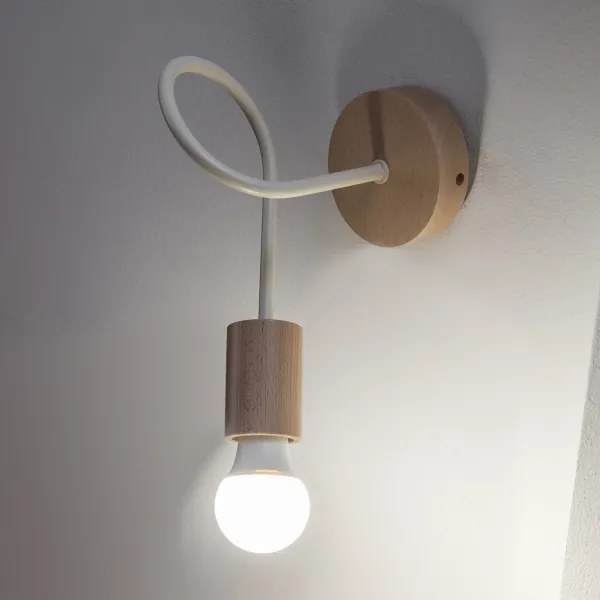 Aplica de perete OXFORD 1xE27/15W/230V pin/crem