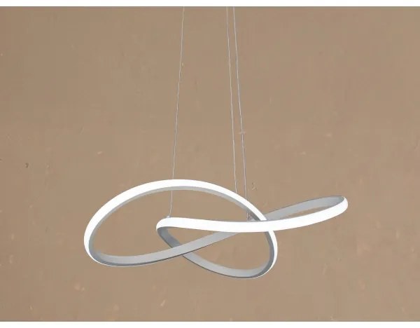 Lustră LED dimabilă suspendată pe cablu LED/65W/230V 3000-6500K + telecomandă