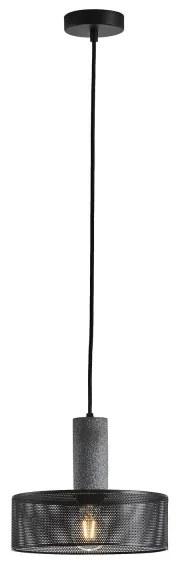 Lustră pe cablu 1xE27/40W/230V negru