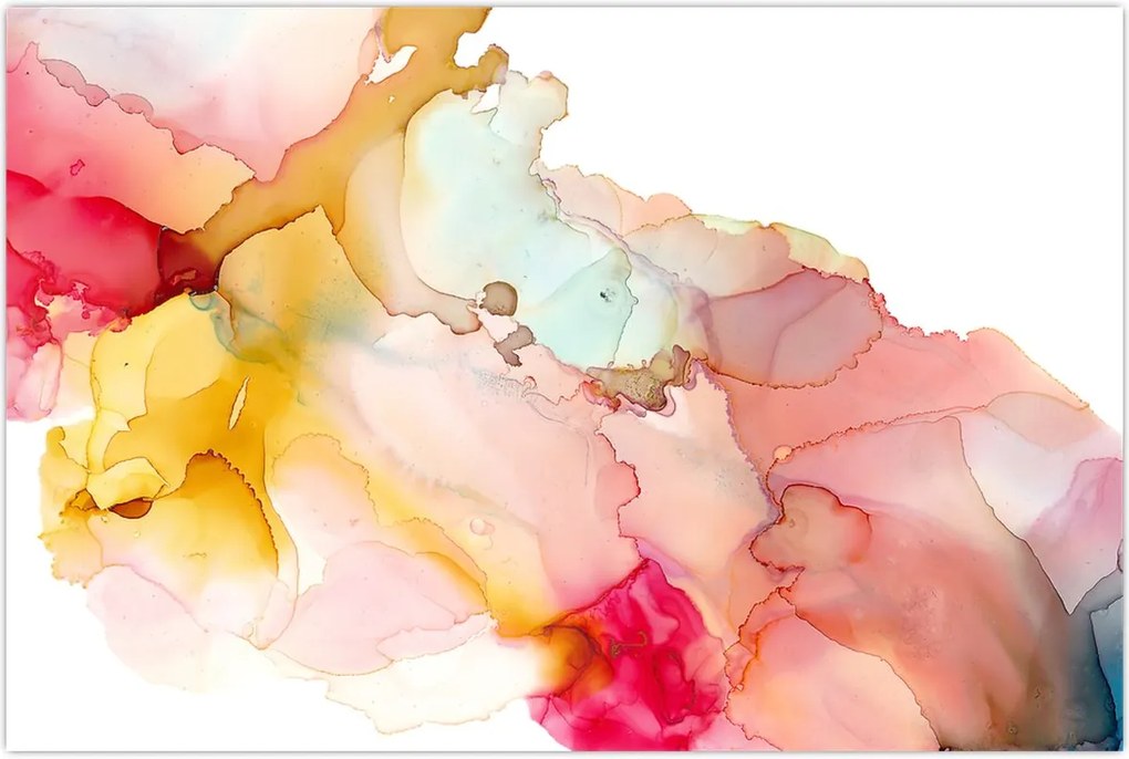 Tablou - Abstract din cerneală (90x60 cm)