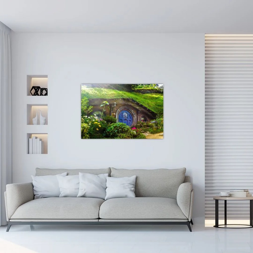 Tablou - Orasul Hobitin (90x60 cm)