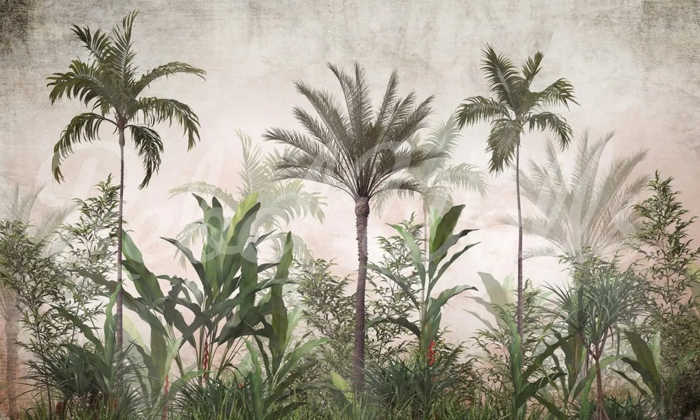 Fototapet, Smooth Jungle, Rebel Walls