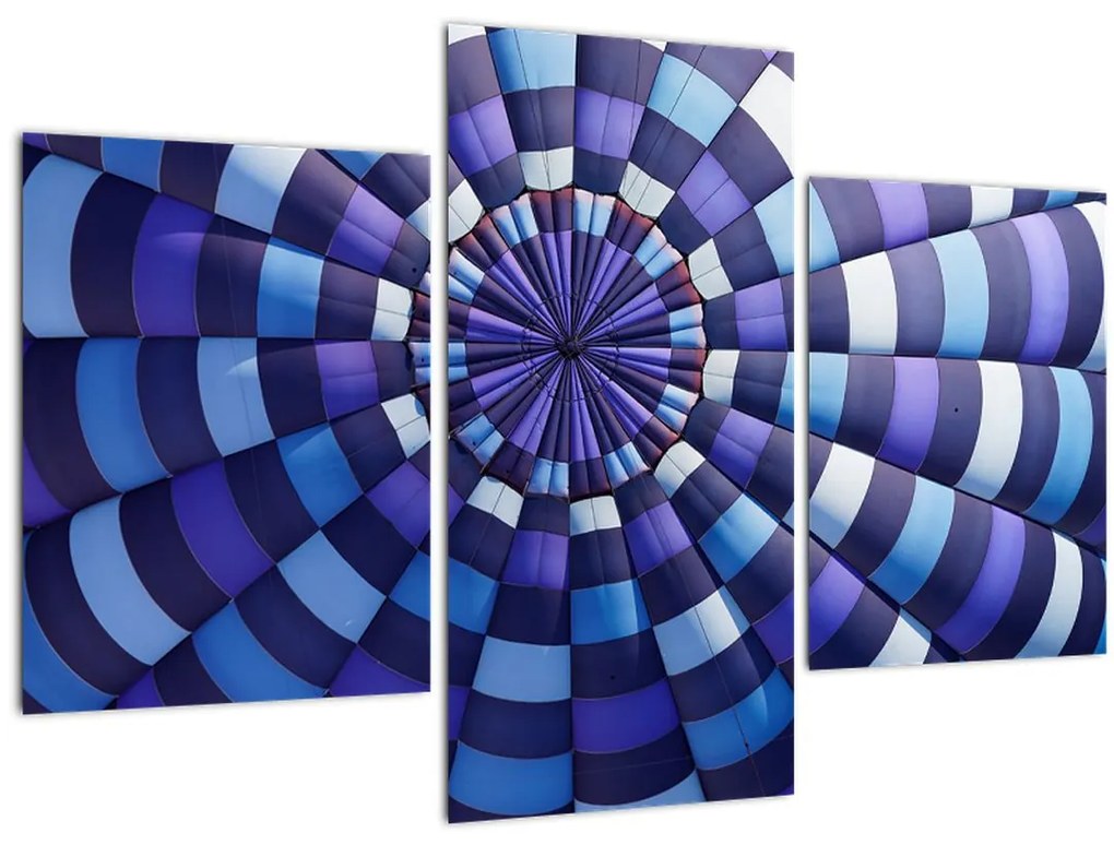 Tablou cu structura balonului zburător (90x60 cm)