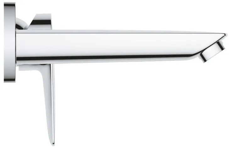 Baterie lavoar Grohe Bauedge , montaj in perete, corp incastrat inclus,crom,proiectie 17 cm, model 2022 crom-20474001