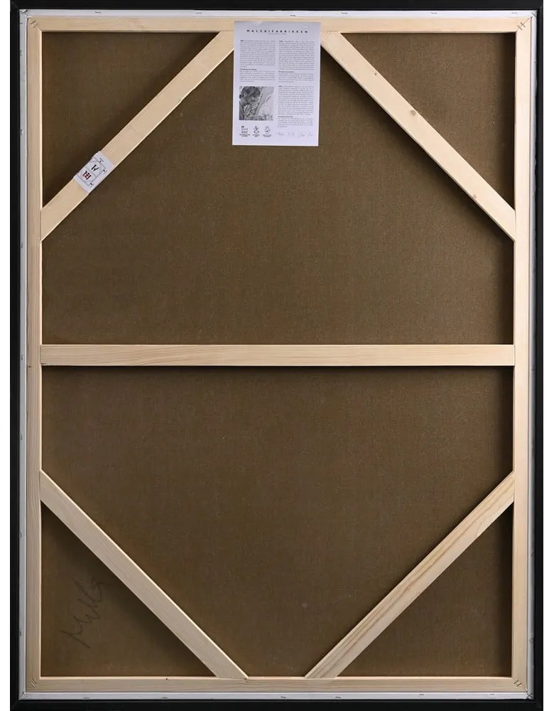 Tablou pictat manual 90x120 cm Accurate - Malerifabrikken