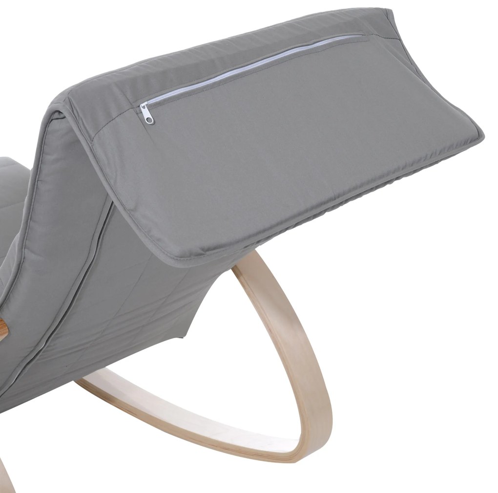 HomCom fotoliu leagan confortabil, 66,5x88x97,5 cm | AOSOM RO