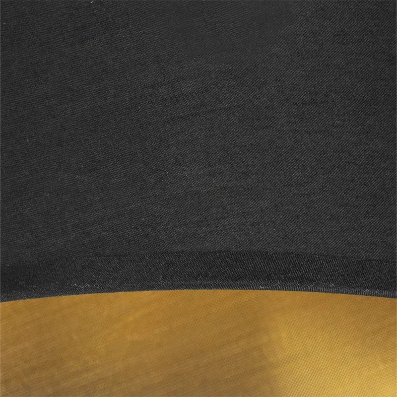 Aplică modernă neagră și aurie cu lampă de citit - Renier