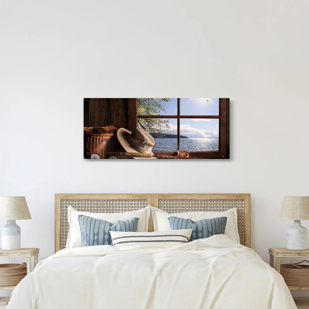 Tablou - Echipament de pescuit (120x50 cm)
