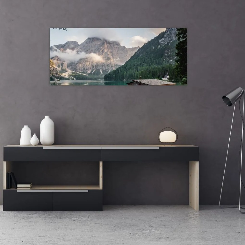 Tablou - Lake Prags (120x50 cm)