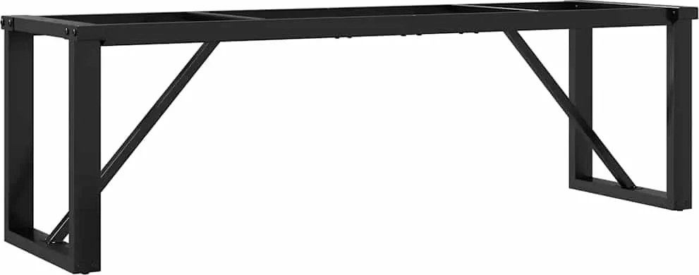 vidaXL Picioare Măsuță de cafea O-Frame 140x30x43 cm Oţel