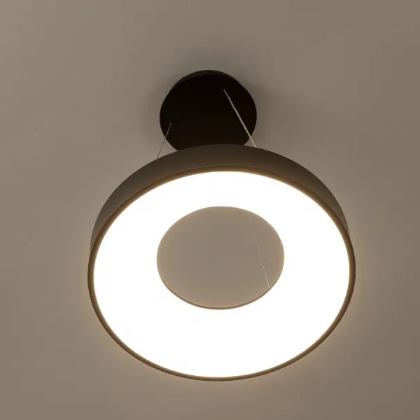 Brilagi - Lustră LED dimabilă suspendată pe cablu FALCON II LED/67W/230V Ø 40 cm, neagră + telecomandă