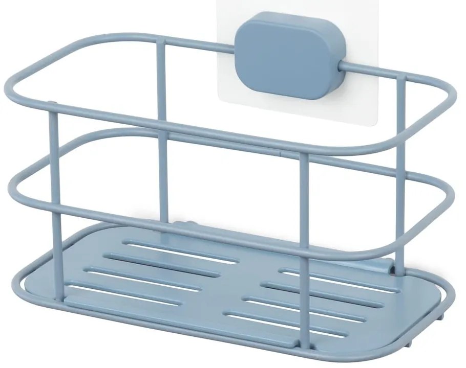 Raft pentru baie albastru deschis autoadeziv din metal Grena – Compactor