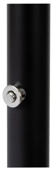 Lampadar LED dimabil Lucide 19791/20/30 ZENITH LED/20W/230V negru