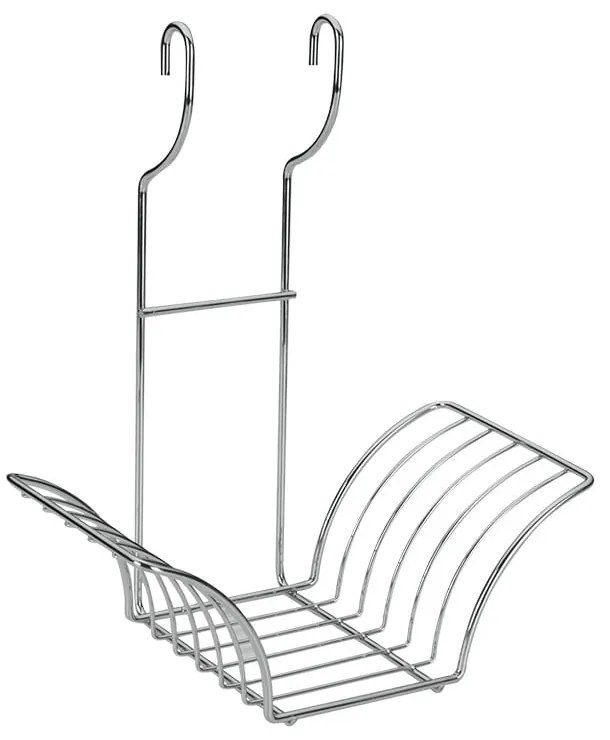 Suport de capace suspendat din oțel cromat Lonardo – Metaltex