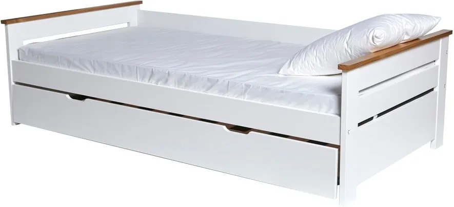 Pat extensibil Marckeric Lola, 90 x 190 cm, alb