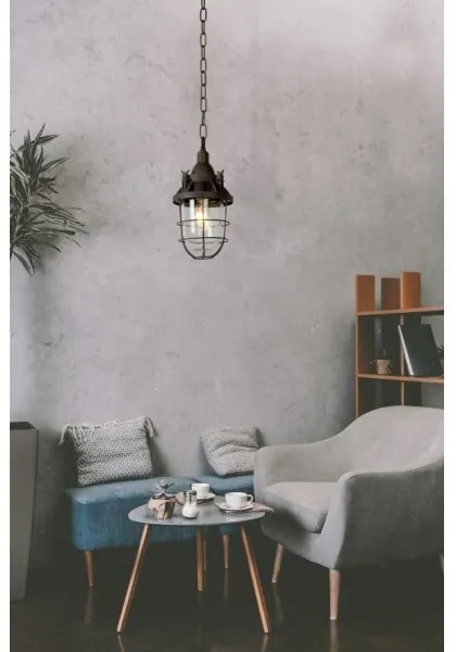 Lucide 45354/01/97 - Lampa suspendata HONORE 1xE27/60W/230V