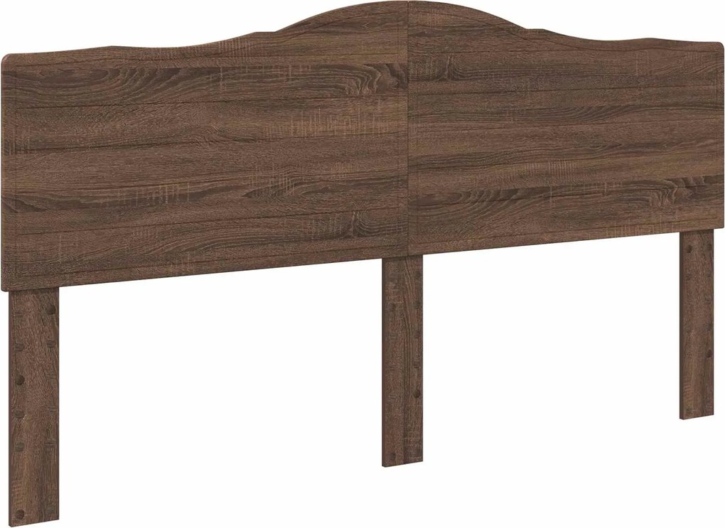 vidaXL Tăblie cap Stejar închis 200 cm Lemn compozit