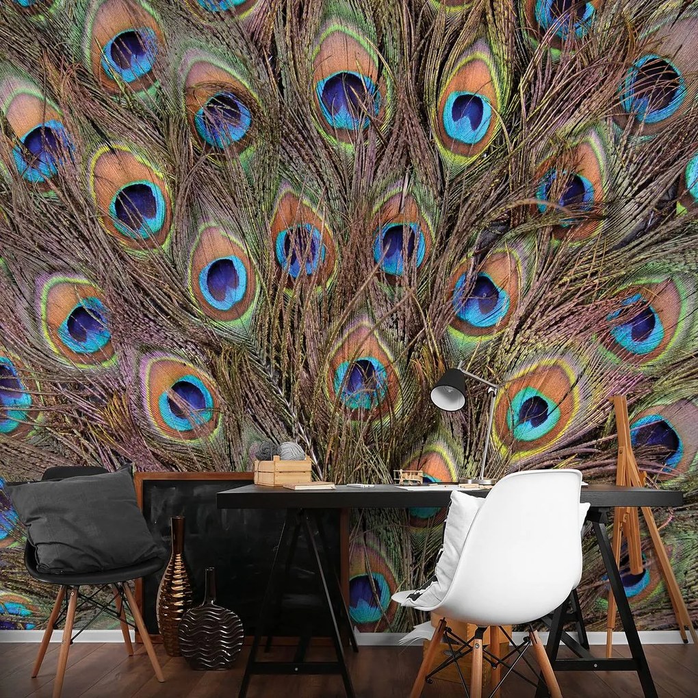 Fototapet - Păun (152,5x104 cm)