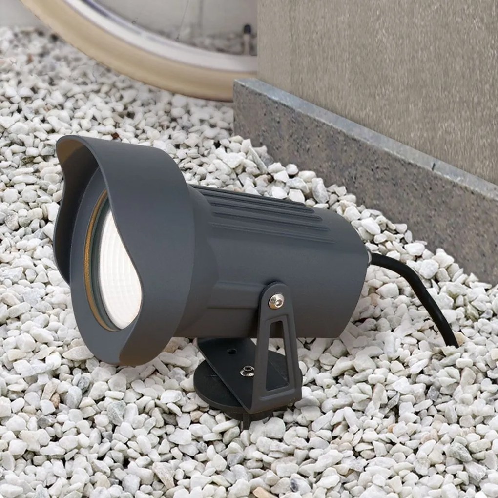Aplica/Tarus LED iluminat exterior IP65 SPIKE antracit