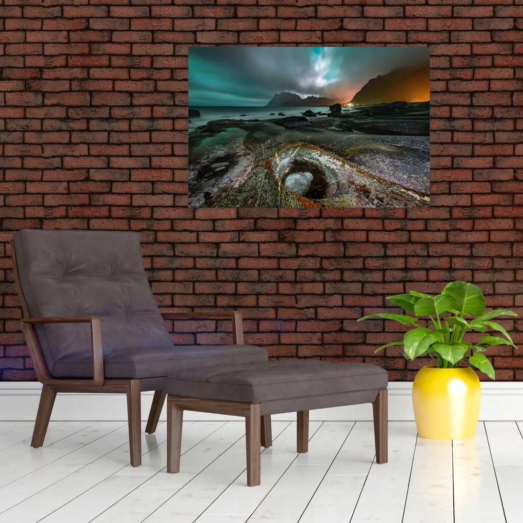 Tablou - Scena de noapte (90x60 cm)