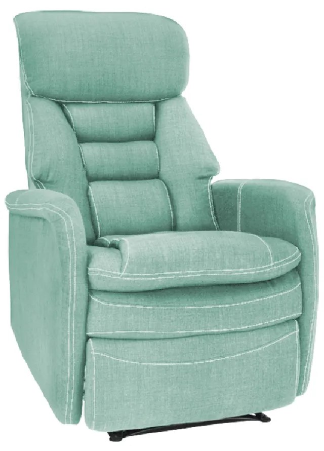 Fotoliu pentru relaxare, material textil mentol, KOMFY