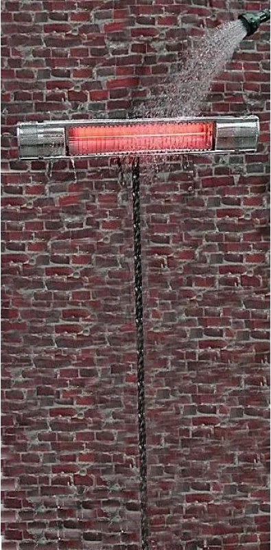 Lampa Incalzire infrarosu halogen Soleado Reglette 2000W - Argintiu - IP65