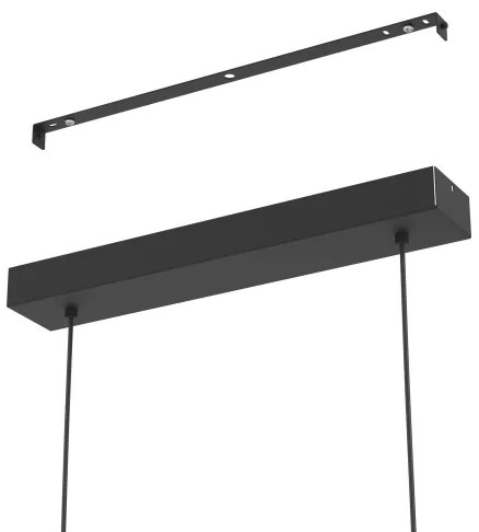 Lustră LED dimabilă aplicată Eglo 390417 PENELA LED/46W/230V 2700-6500K + telecomandă