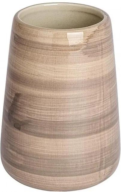 Suport maro din ceramica pentru periute 8 cm Pottery Wenko
