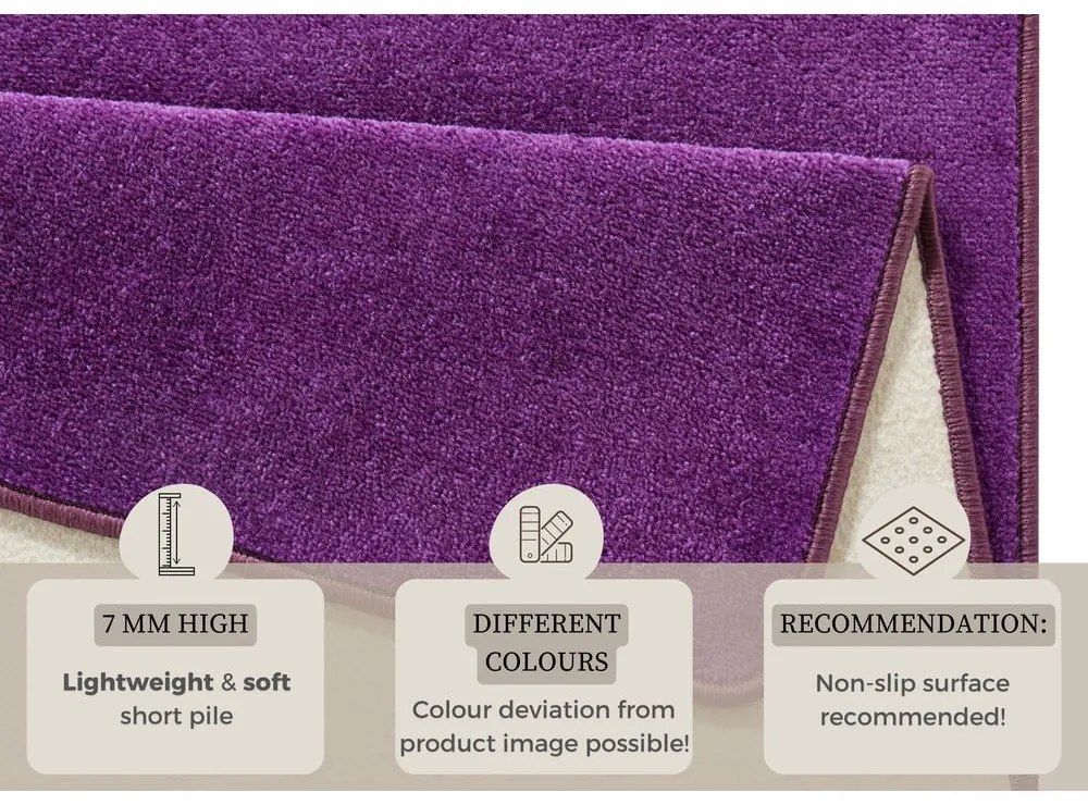 Covor violet 80x150 cm Fancy – Hanse Home