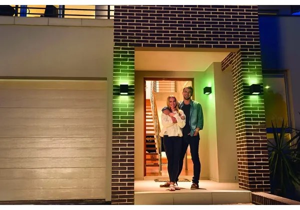 Aplică LED RGBW de exterior dimabilă BRICK LED/14W/230V Wi-Fi IP44 Ledvance