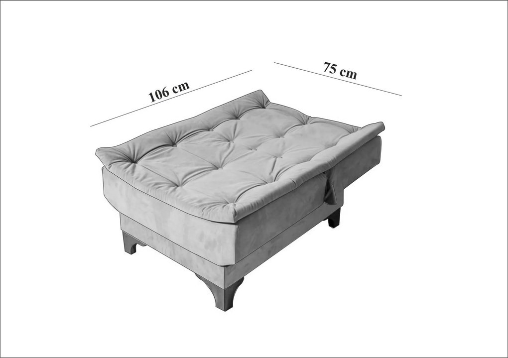 Fotoliu relax Keid B (marin). 1087855