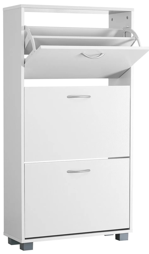 Deuba Dulap pantofi 115x60x24 cm - alb