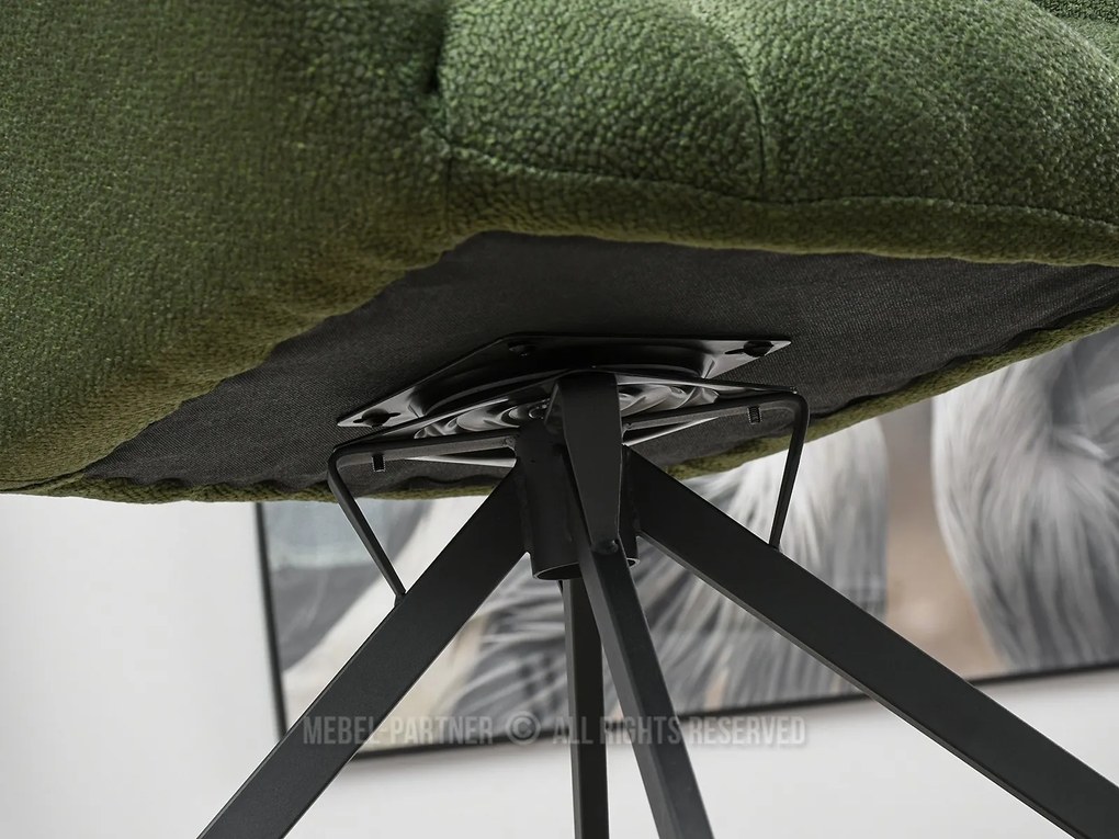 Fotoliu Kikino X (verde + negru). 1110138
