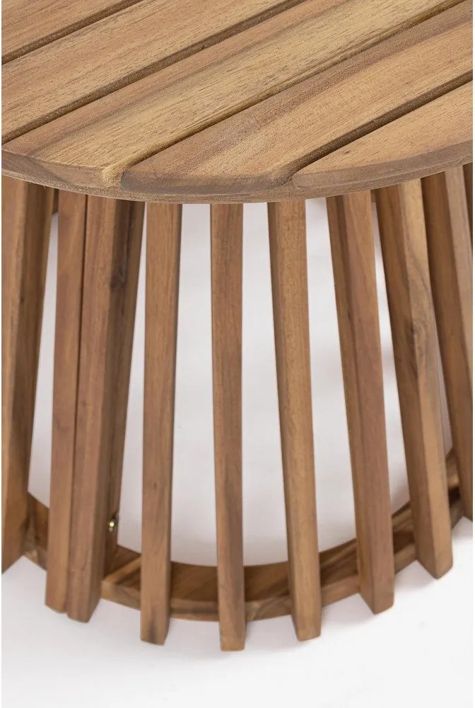 Măsuță de grădină rotundă din lemn de acacia ø 50 cm Rodano – Bizzotto