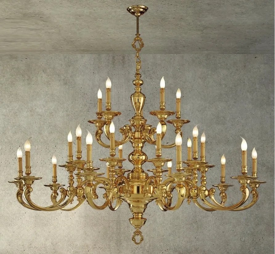 Candelabru XXL cu 25 brate LUX realizat manual Otello