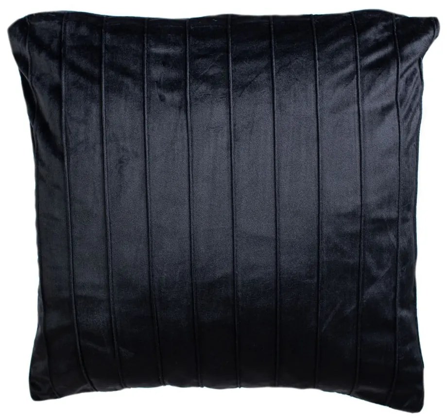 Pernă decorativă JAHU collections Stripe, 45 x 45 cm, negru