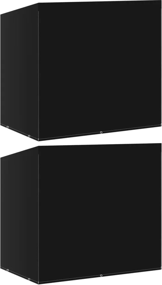 vidaXL Huse bancă balansoar, 2 buc., 6 ocheți, 185x117x170 cm