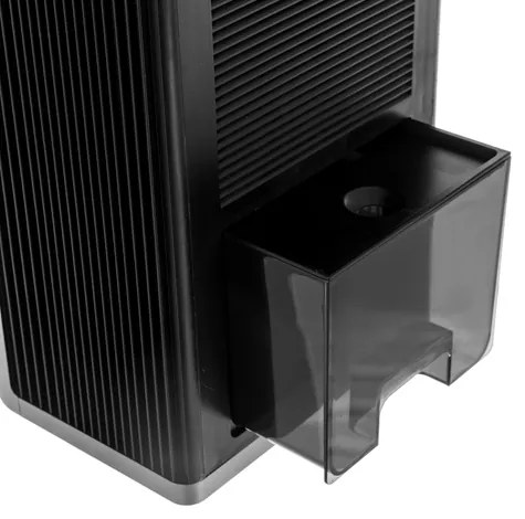 Dezumidificator silențios cu iluminare LED și telecomandă