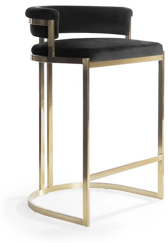 Scaun de bar tapitat Vegas L 70 cm