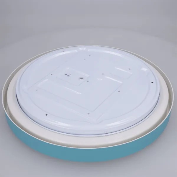 Brilagi-LED Plafonieră LED dimabilă MATTEO, 48 W, 230 V, 3000-6500K, Ø 41 cm, turcoaz + telecomandă