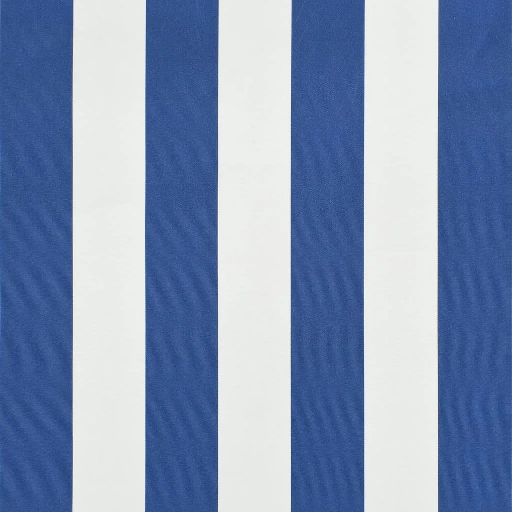 Copertina retractabila cu LED, albastru si alb, 350 x 150 cm Albastru si alb, 350 x 150 cm