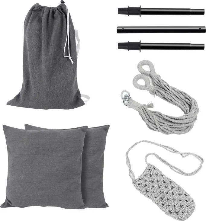 MIADOMODO Balansoar suspendat, antracit