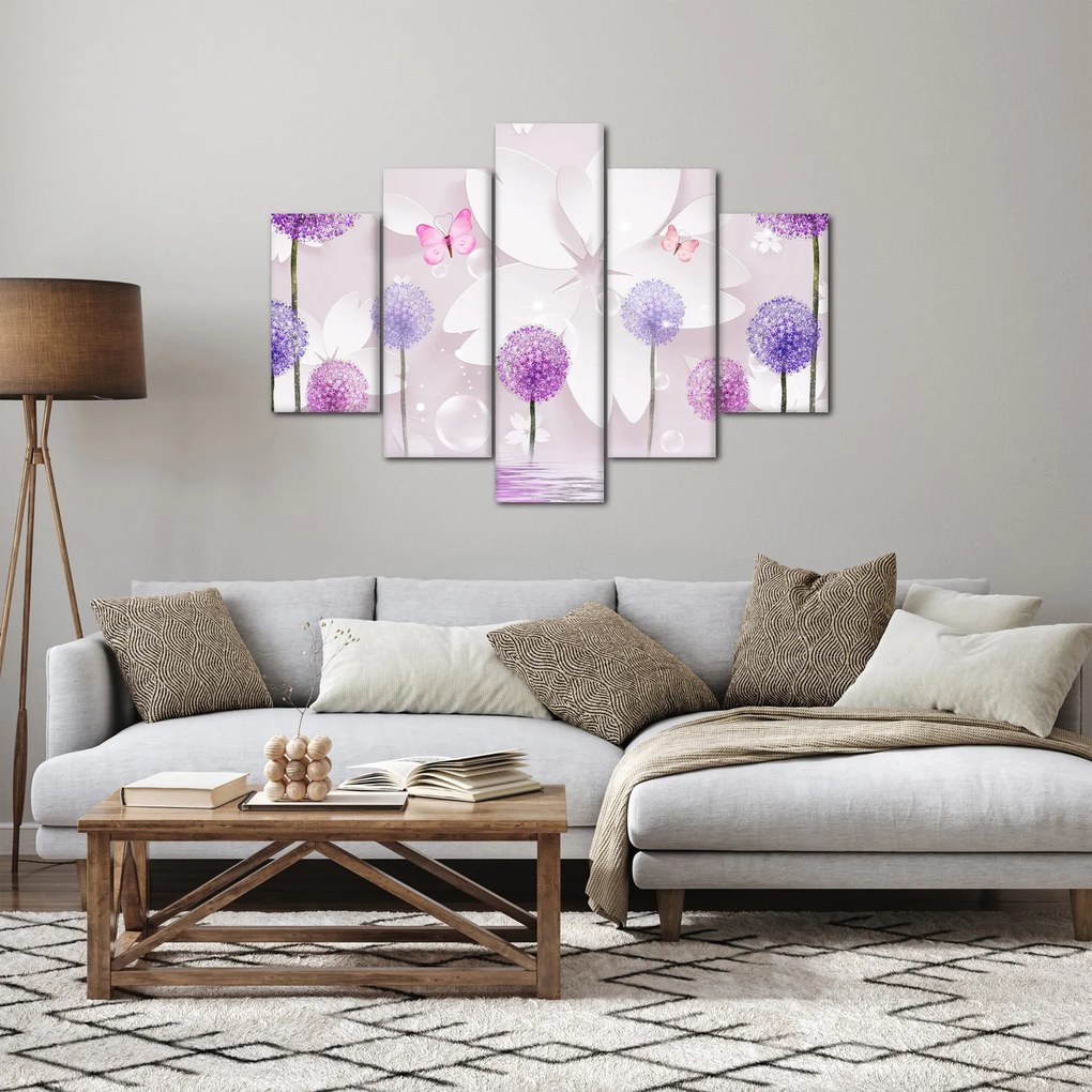 Tablou - Pe râul florilor (150x105 cm)