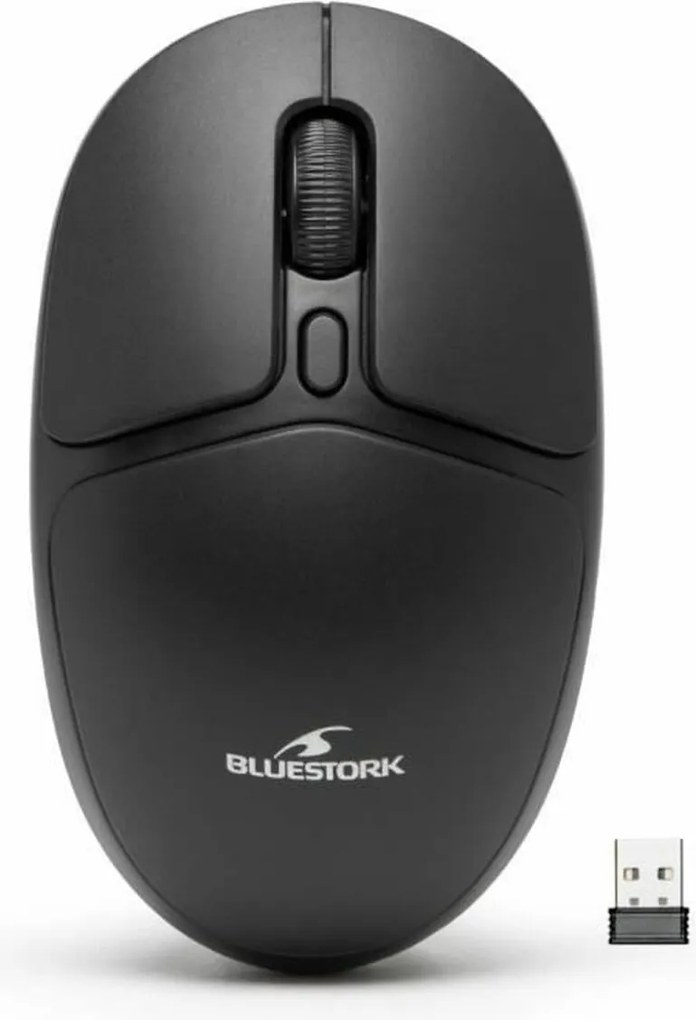 Mouse Fără Fir Bluestork Office 25 Negru