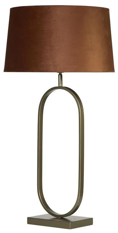 Veioza/Lampa de masa decorativa Modish bronz/orange