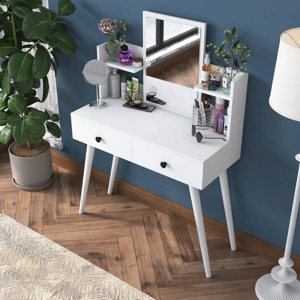 Măsuță cosmetică BJ 102 White