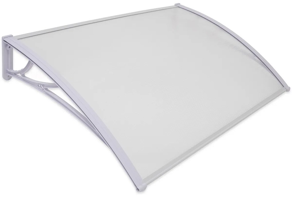 Aldotrade Acoperiș pentru ușă 150 x 100 cmnedivizat La grada, transparent