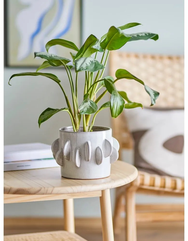 Ghiveci decorativ din gresie ø 18 cm Roza - Bloomingville