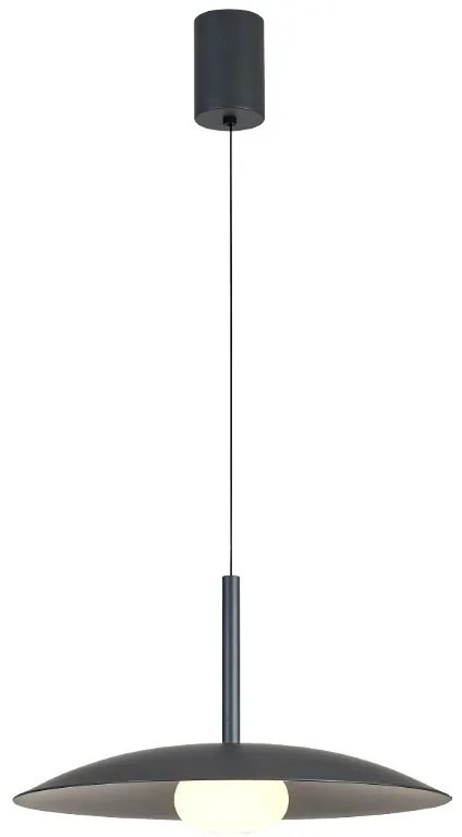 Lustra/Pendul LED design modern LIDIA gri inchis MA-8977