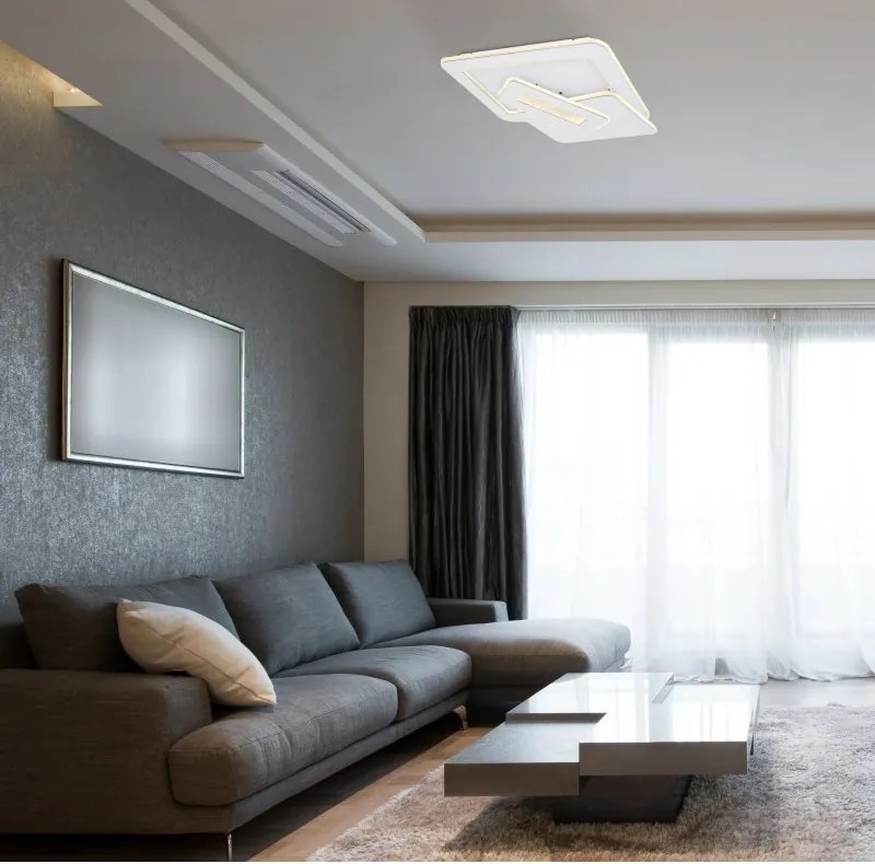 Plafoniera Smart LED CCT dimabila cu telecomanda KIQUE